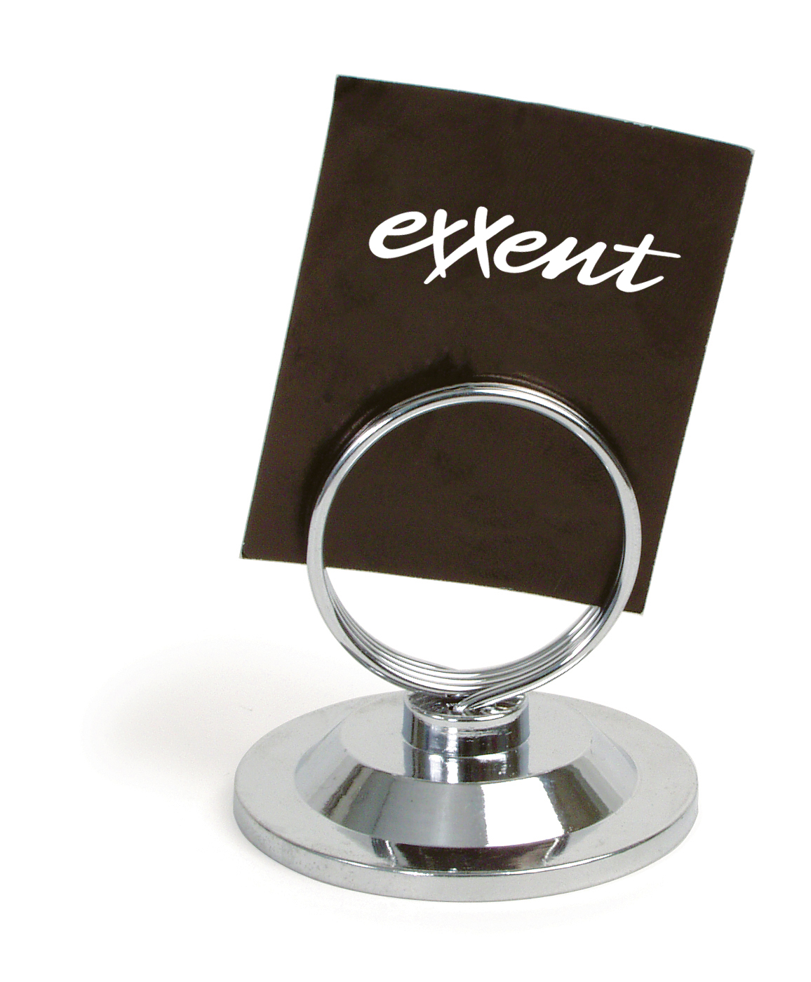 Menu holder, with ring