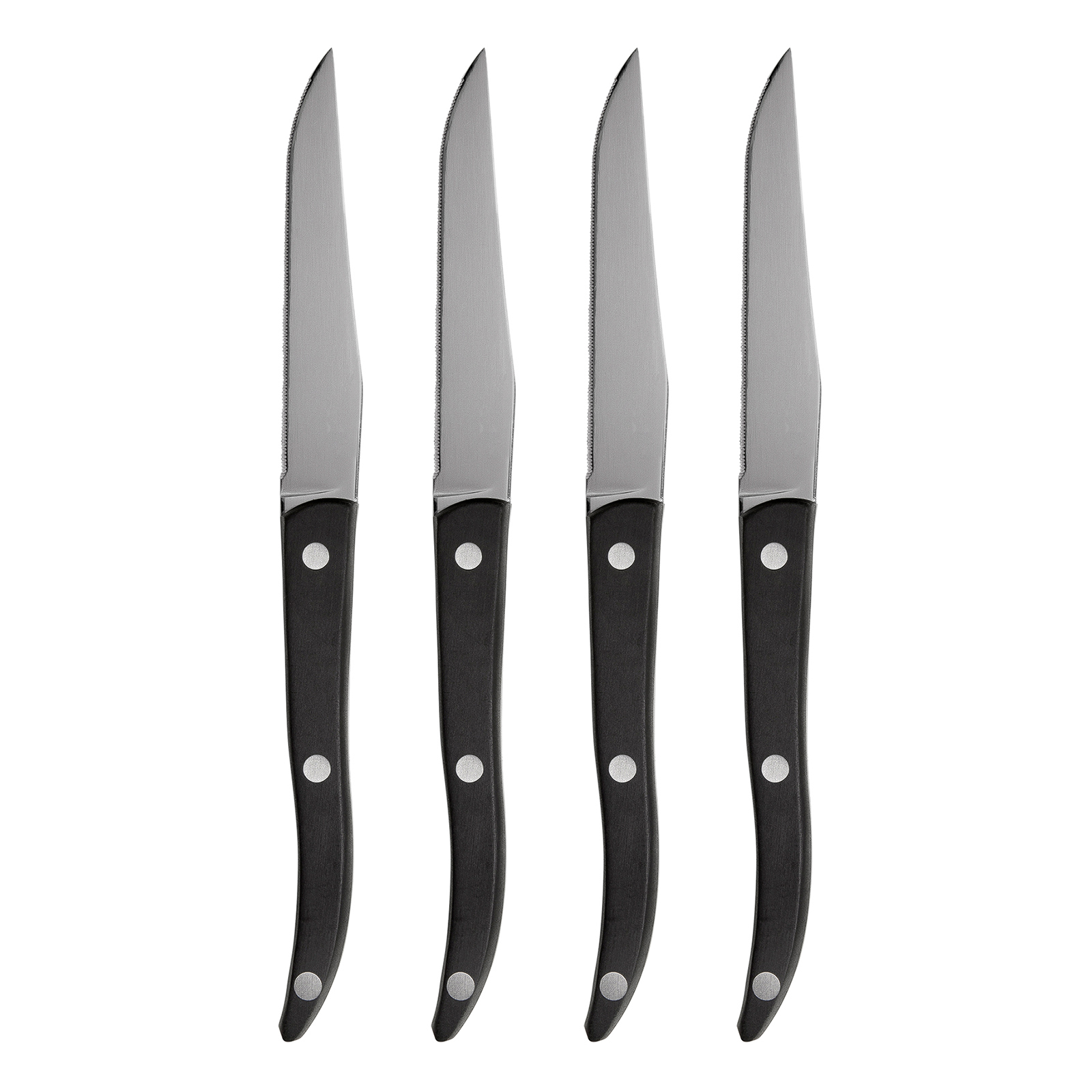 Palermo curve steak knife set 4 pices