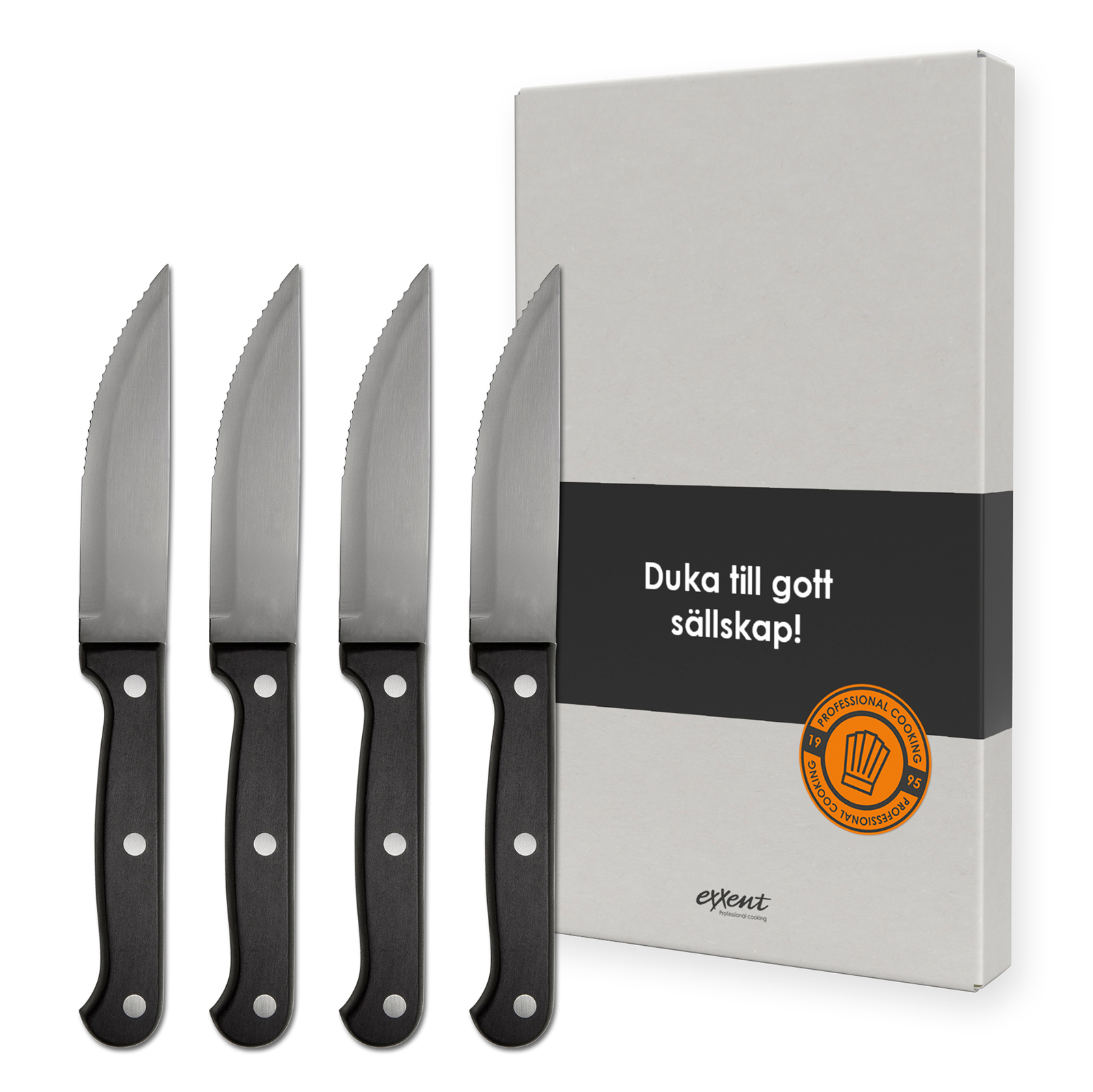 Palermo XL grillknivset 4 delar