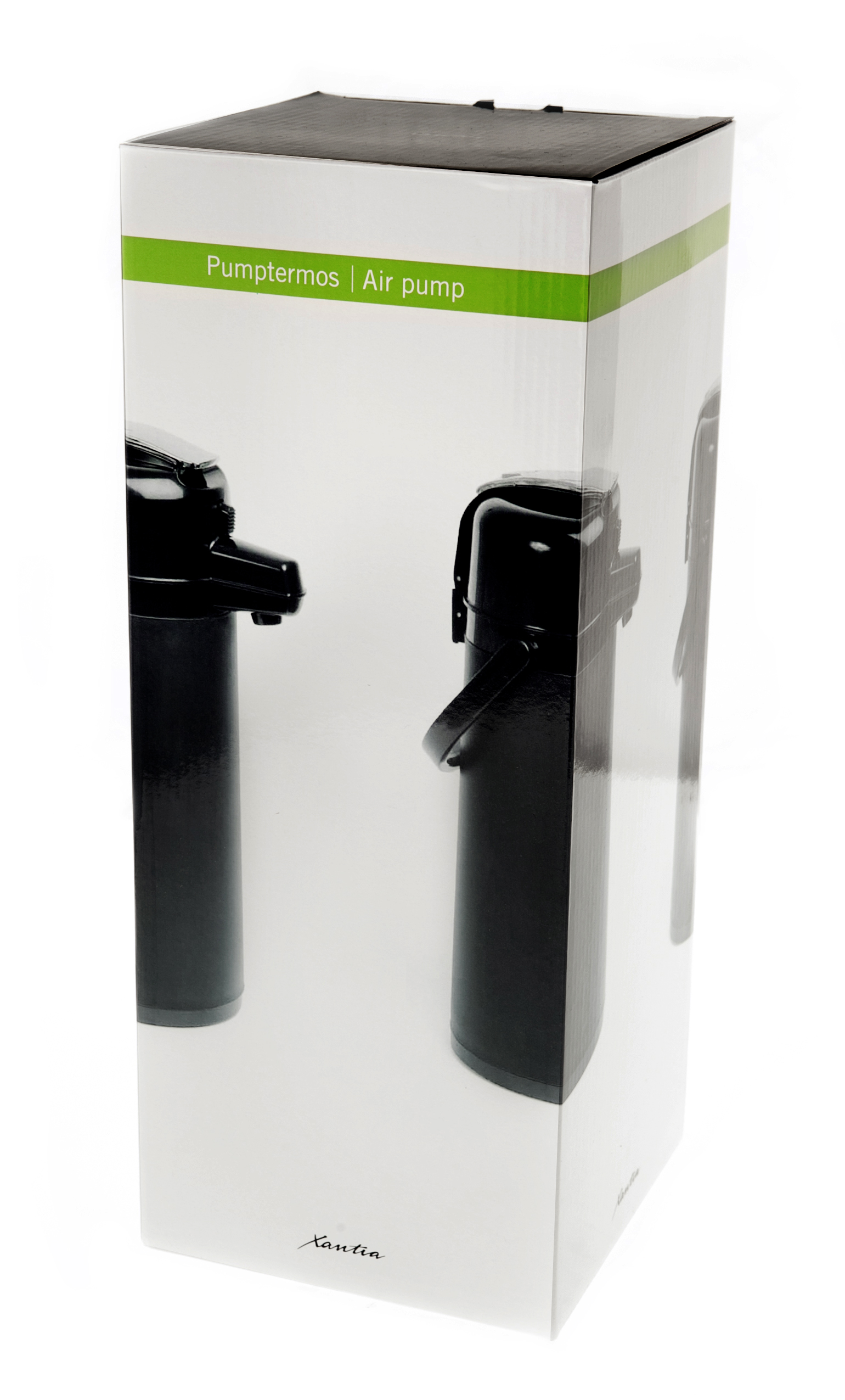 Pumptermos 2,2 L Svart